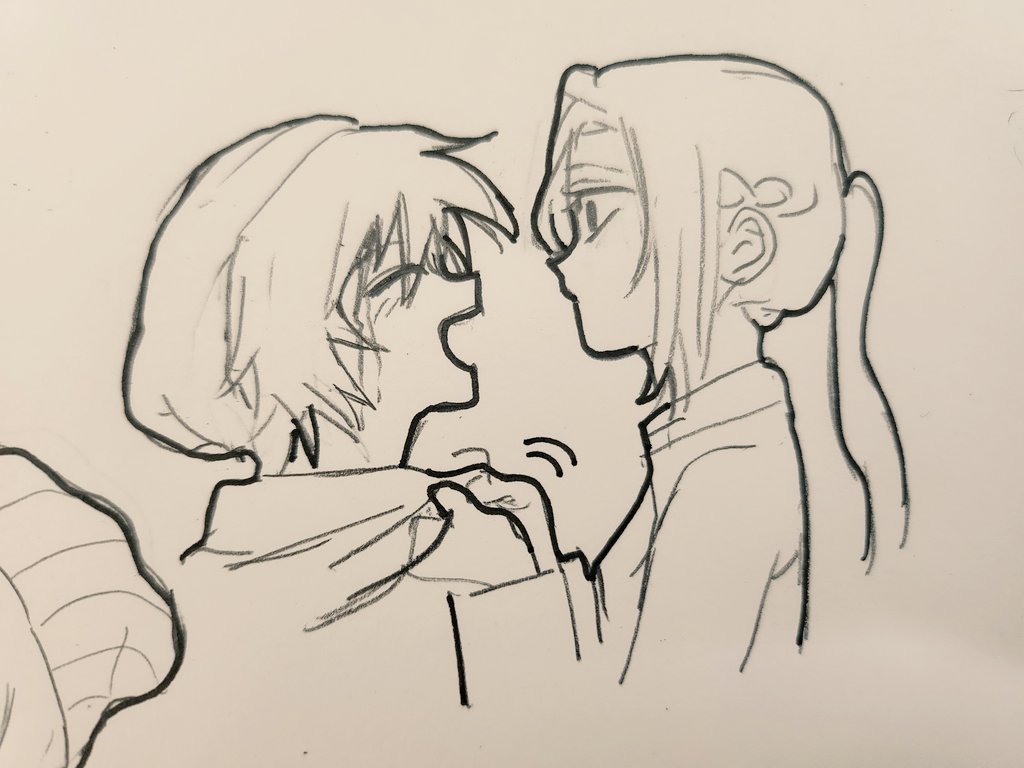 ilovssosa's tweet image. 소우사라 낙서 sousara