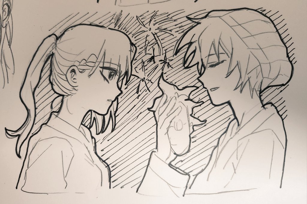 ilovssosa's tweet image. 소우사라 낙서 sousara