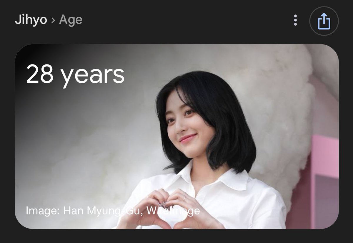today is the last day you can retweet 28 year old jihyo..😣
