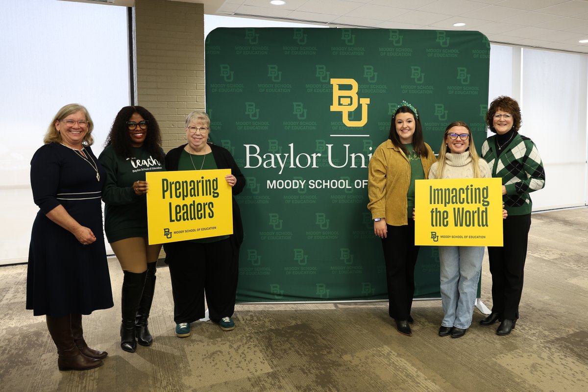 Baylor University's Moody School of Education tweet media