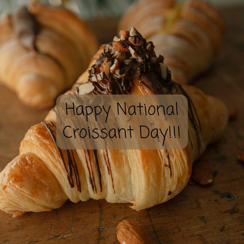 SandmanCardShop's tweet photo. Happy National Croissant Day!!! https://t.co/rs811GG5t9
