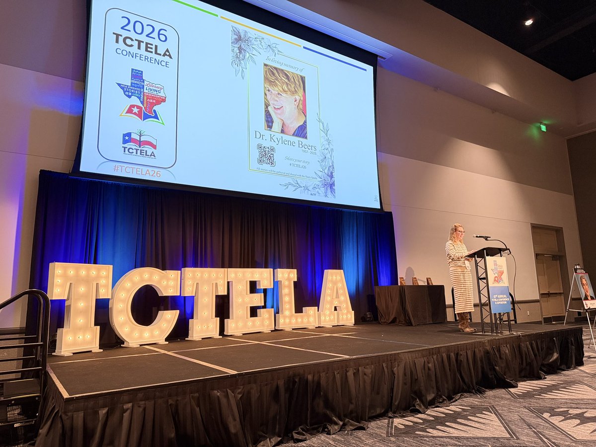 TCTELA's tweet image. Meredith Beers, the daughter of @KyleneBeers, lovingly shares the contributions her mother made not only to #TCTELA, but to @ncte throughout her career. #TCTELA26