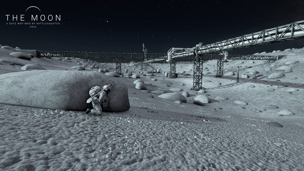 battlesquatch's tweet image. ◐ #DayZ #MoonMap