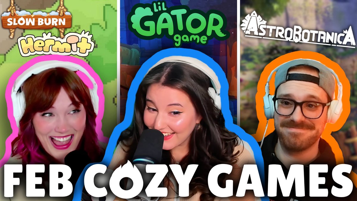 SlowBurnCast's tweet photo. NEW VIDEO!! SMASH OR PASS February Cozy Games 🔥🔥

https://t.co/xz9ZN0TbS2 https://t.co/YNfmaDCtzg
