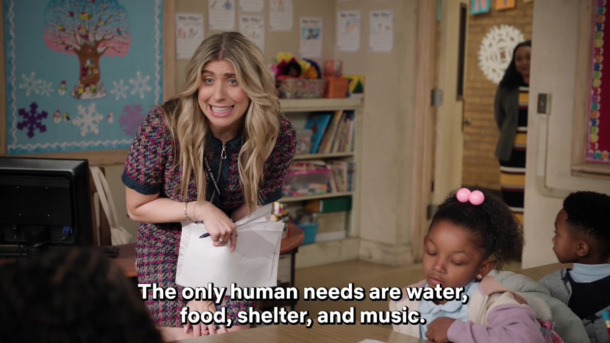 sitcomcrave's tweet photo. abbott elementary S3 E4 https://t.co/o5qxO4ECJn