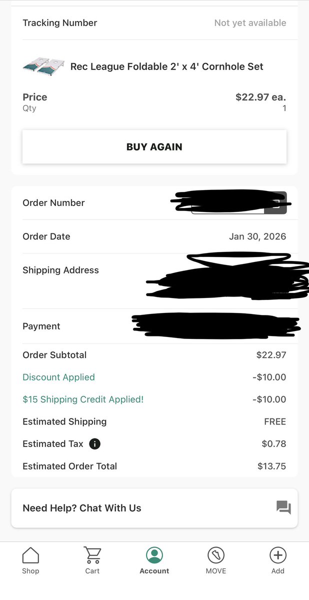 pakoko_'s tweet photo. @DealVibes Just want I needed!!!! Ended up paying $13 🤑 https://t.co/Hz0bJl9rtn