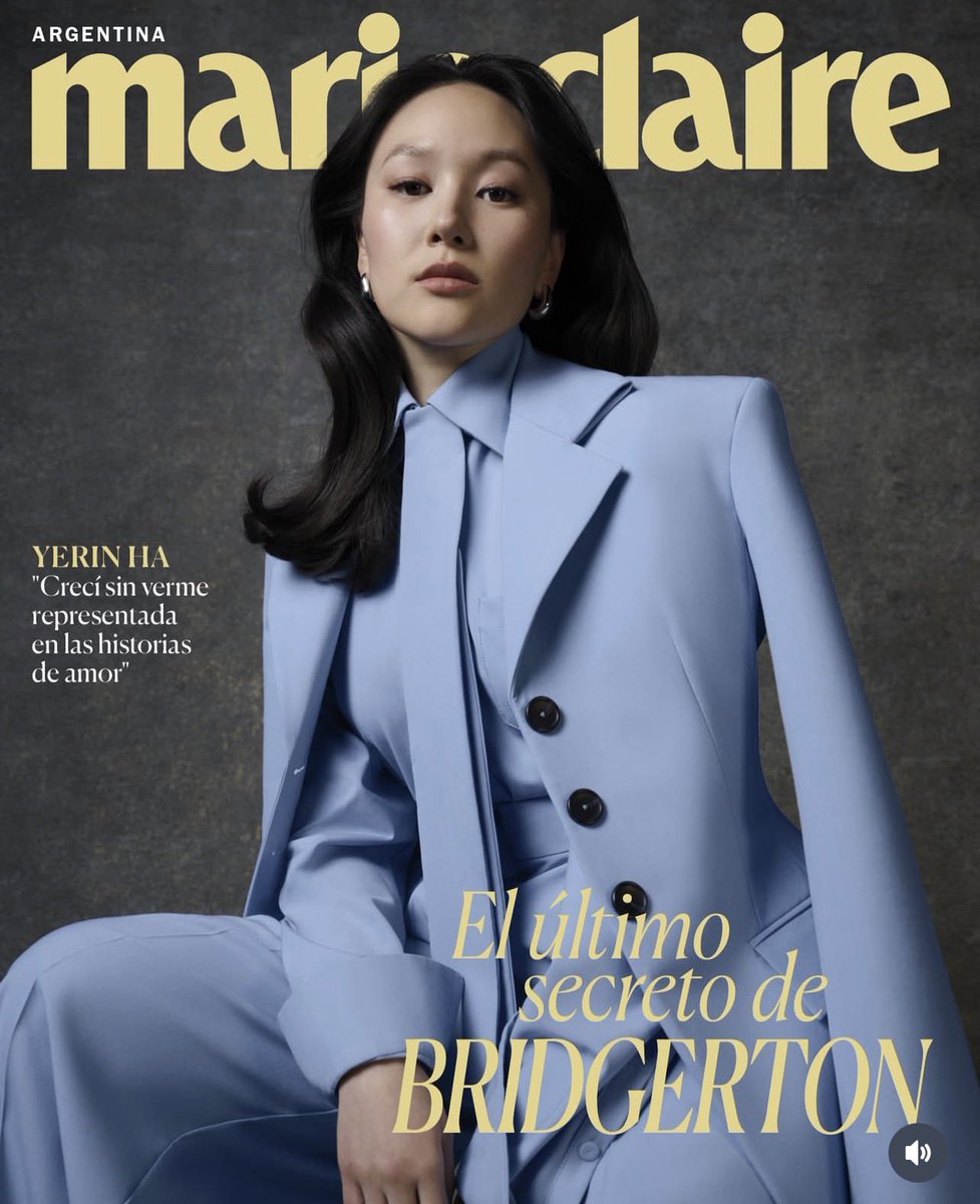 Yerin on the cover of Marie Claire Argentina