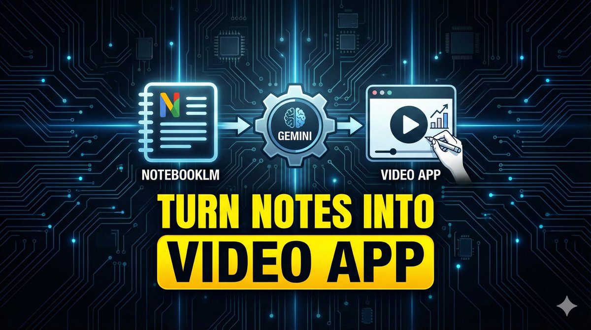 How to Turn NotebookLM Into an Automated Video Production App (Full Work... youtu.be/rBPs9rhfNHU?si… via <a href="/YouTube/">YouTube</a>