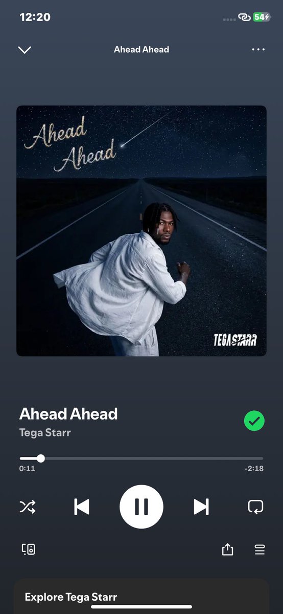 Now streaming Ahead Ahead by my broski <a href="/TegaStarr/">SUCRE</a>  🎧🔥🔥