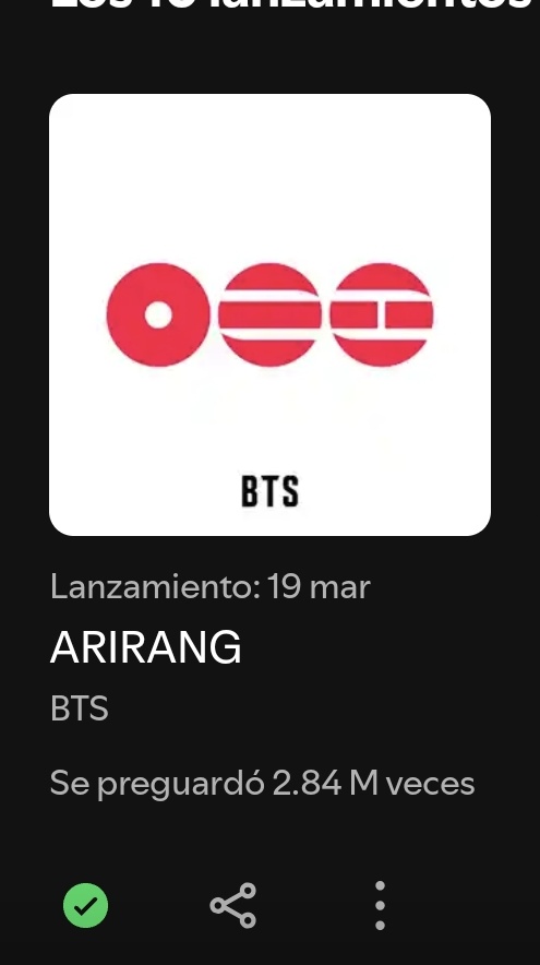 Jkmeama's tweet photo. En estos dias ya deberíamos haber estado en 3M. Para superar el récord nos faltan como 3M más y para superar nuestra meta nos faltan +4M. Por favor compartan  el link de arirang! Y si aún no han pregurdado HAGANLO!

🖇https://t.co/n71ymoQsAE https://t.co/tnGzisR5Xf