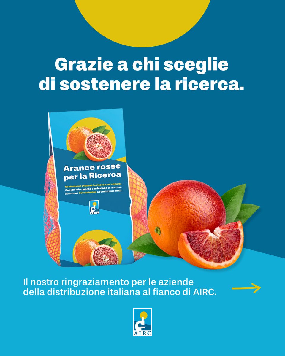 Fondazione AIRC per la ricerca sul cancro tweet media