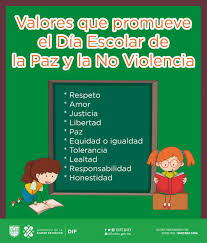Hoy 30 de enero, conmemoramos el Día Escolar de la Paz y la No Violencia, en honor al aniversario luctuoso de Mahatma Gandhi.
Esta fecha se estableció para inspirar la educación en valores de paz y armonía a nivel mundial.