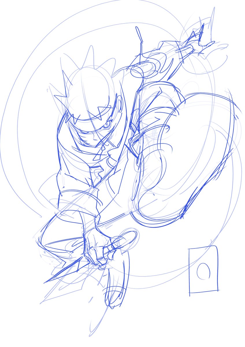 나루토 액션포즈 가아득 인체그리는게 넘 안되네