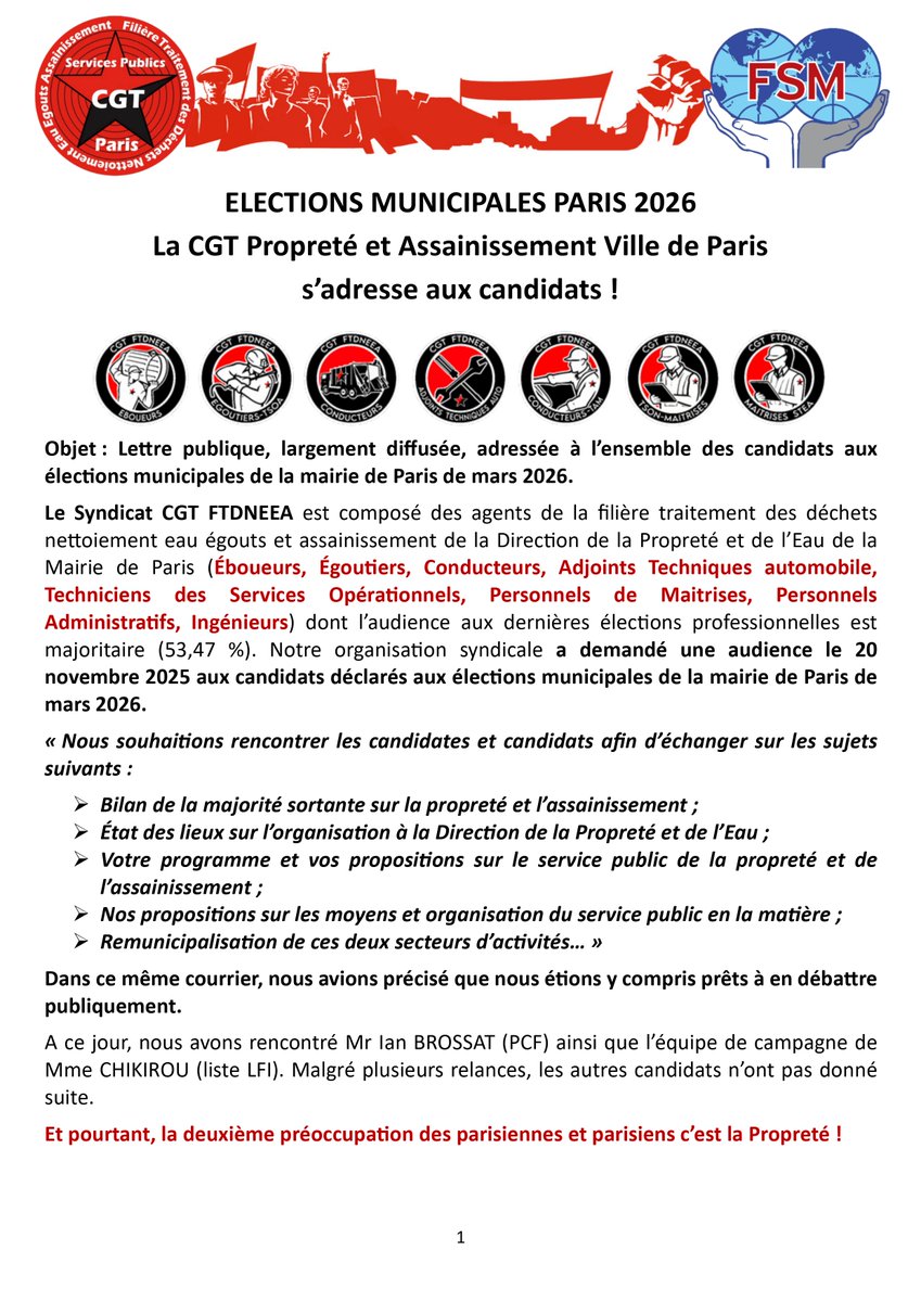CGT FTDNEEA PARIS tweet media