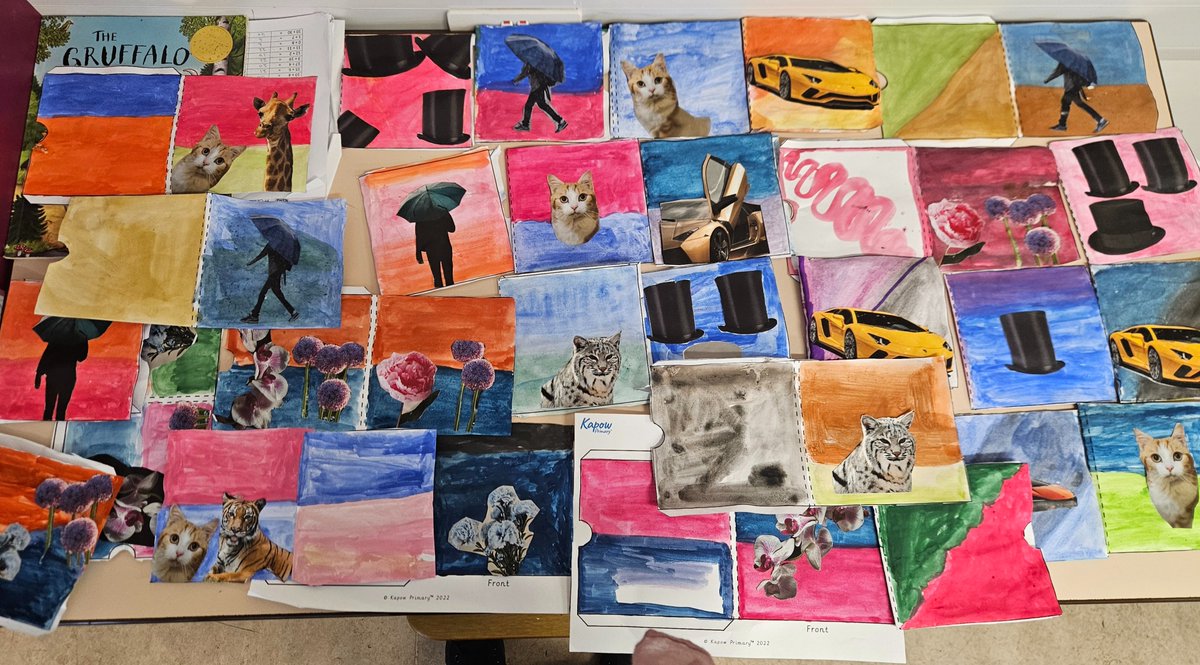 MountStewartSch's tweet photo. 6J created album covers inspired by Derrick O.Boateng. #TMSSArt #TMSSYear6 https://t.co/FpGgV3xGbx