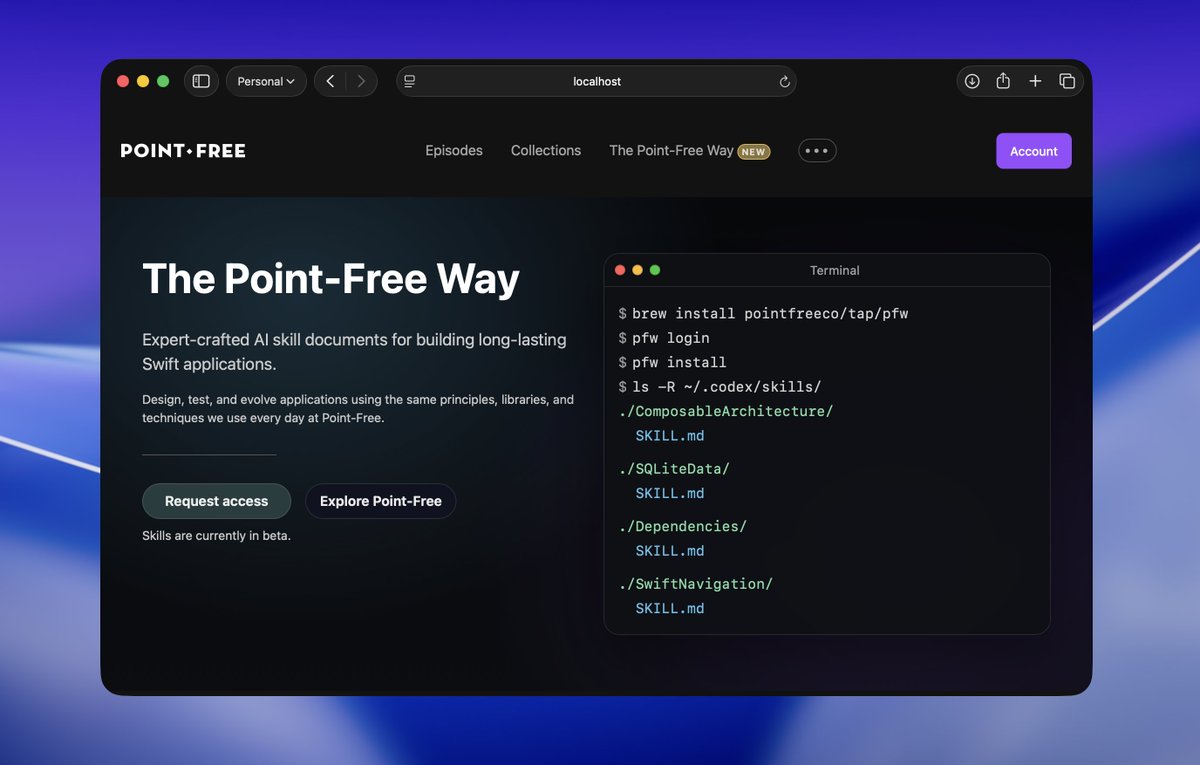 Point-Free tweet media