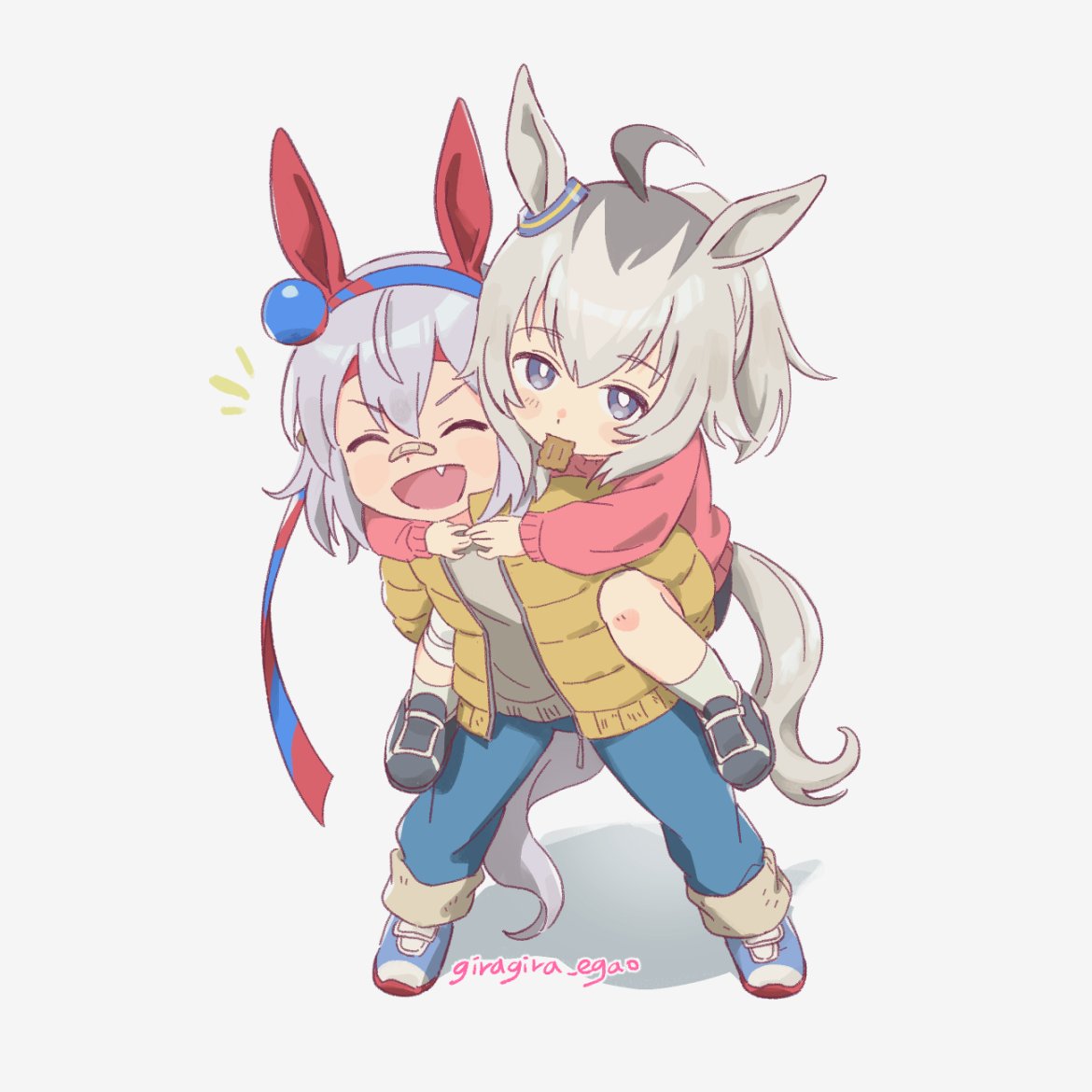 giragira_egao's tweet image. then &amp;amp; now