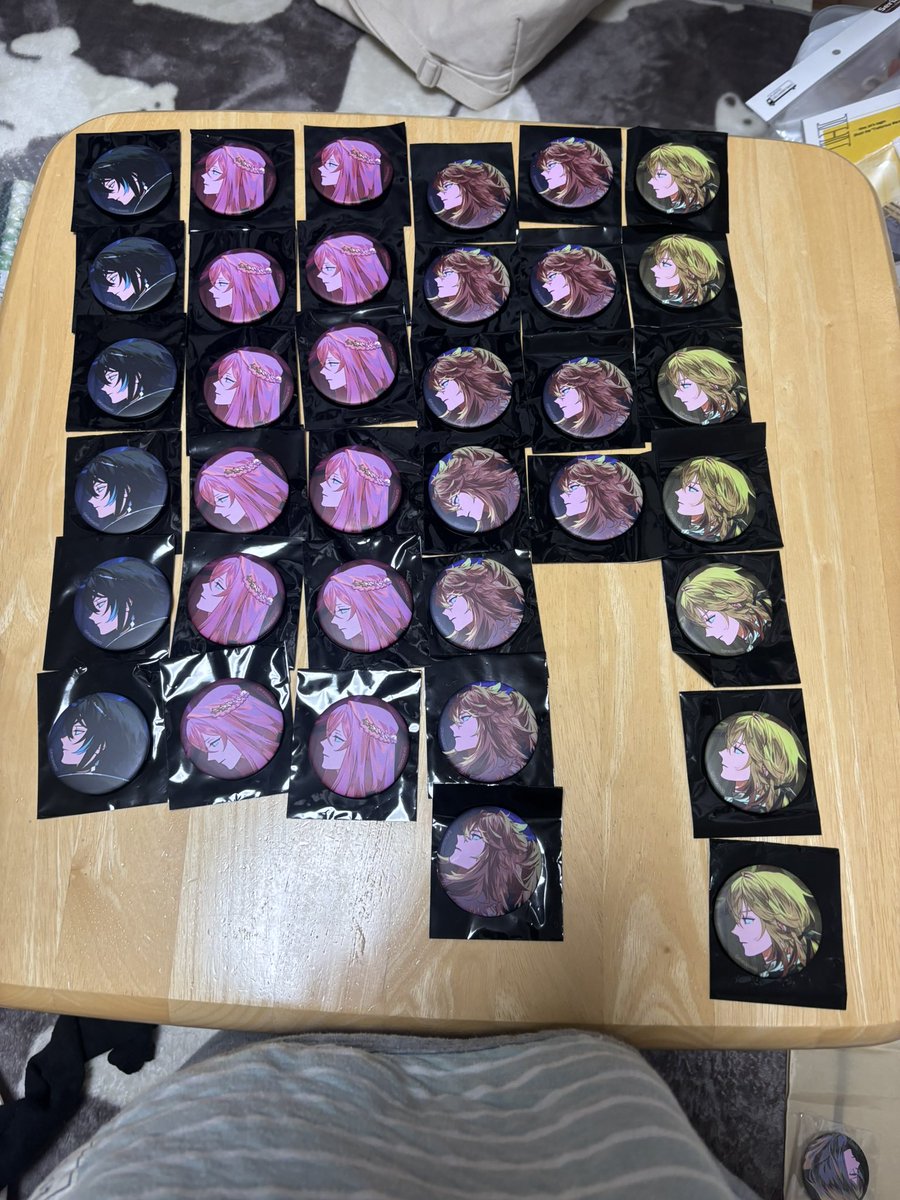 OVER REQUIEMZ カイゼ マット 缶バッジ 7点 カウントダウン OVER