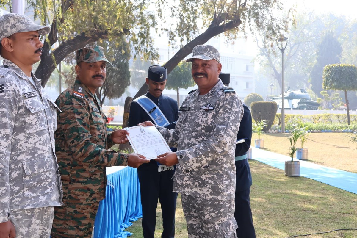 timesofindia's tweet image. #InPics | While the nation celebrated the 77th #RepublicDay with parades, flypasts, and ceremonies, the Delhi Integrated Air Defence Centre, coordinated by the Indian Air Force, kept Delhi NCR skies secure. Multiple agencies, including the #Army, #Navy, #Delhi Police, SPG, NSG,