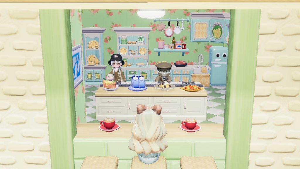 Kemarin kak mun sm vi sempet main kerumah dan tb2 masak WKWKWK berasa nonton masterchef live