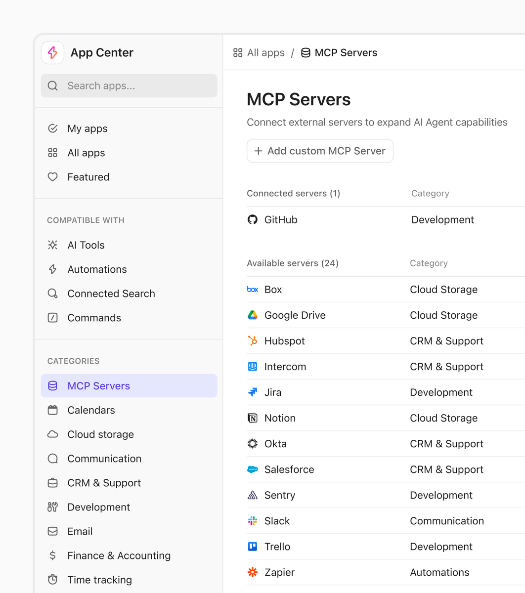 mcp servers / tools ⚒️