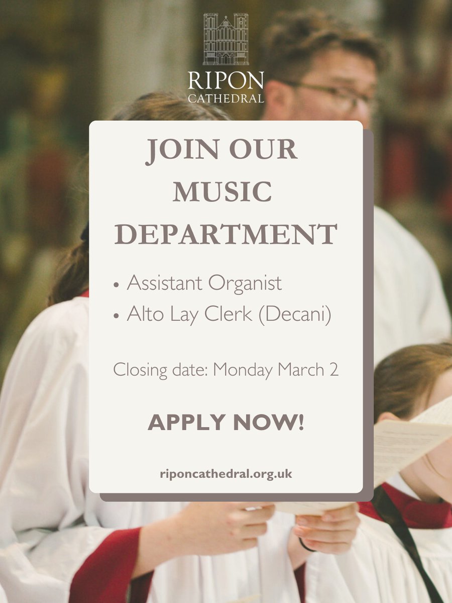 Ripon Cathedral tweet media