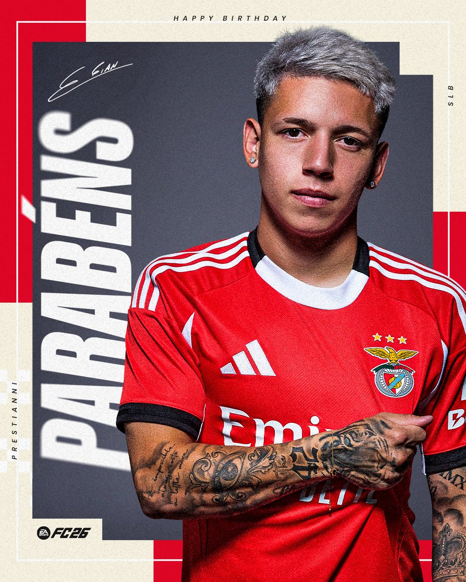 🎉🎂 Feliz aniversário, Prestianni!