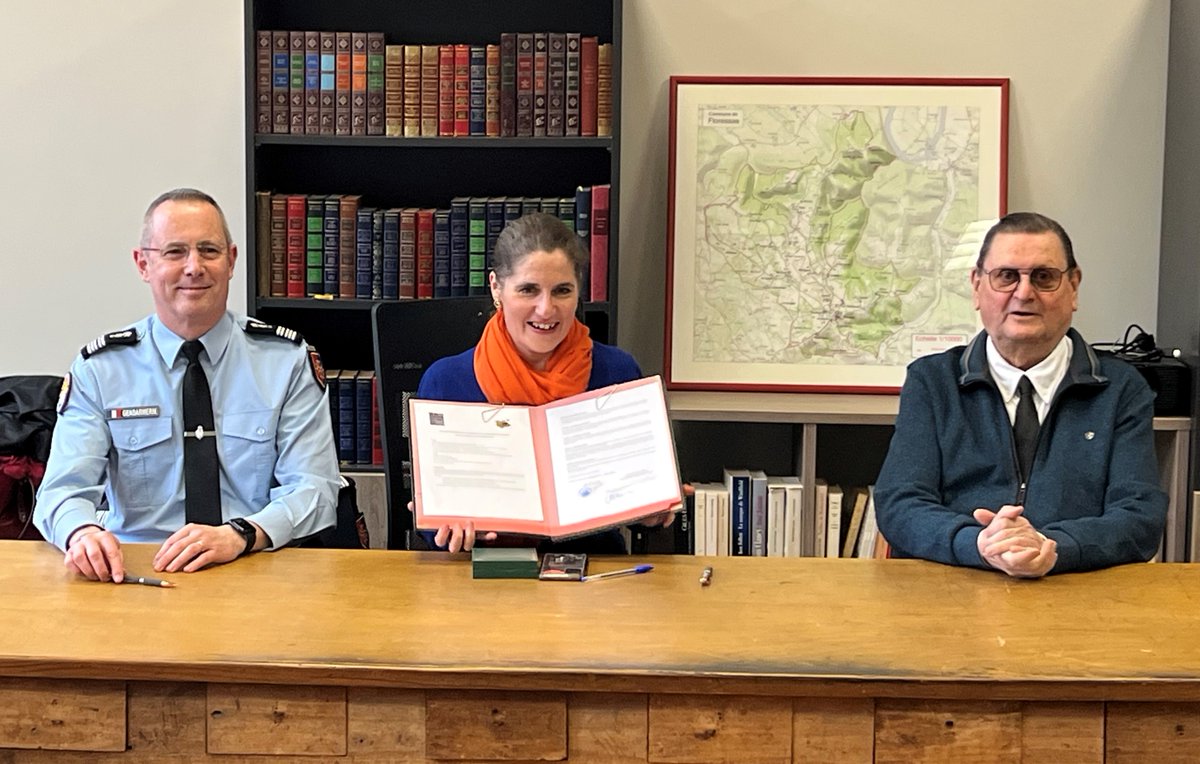 Image de Préfète du Lot - #Sécurité | Signature de deux nouvelles conventions de participation citoyenne à Floressas et à Cadr