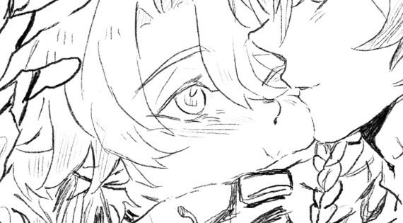 Kiss the-fluffy-cheek 💕
(full pic on my 🦋) #phaidei #ファイモス
