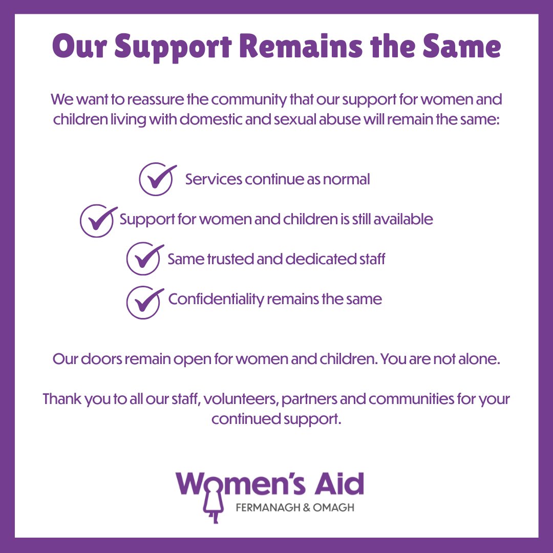 Fermanagh & Omagh Womens Aid tweet media