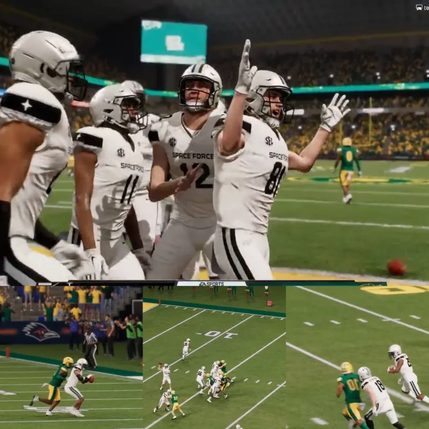 rflspaceforce's tweet photo. Space Force is able to bounce back of their loss to Dayton with a 21-14 victory over North Dakota State! The game was a tenacious and physical battle between Space Force HC Coach Likewise versus his former HC Coach Martin. A solid victory for Space Force heading into a bye week. https://t.co/J9dlR2uiUU