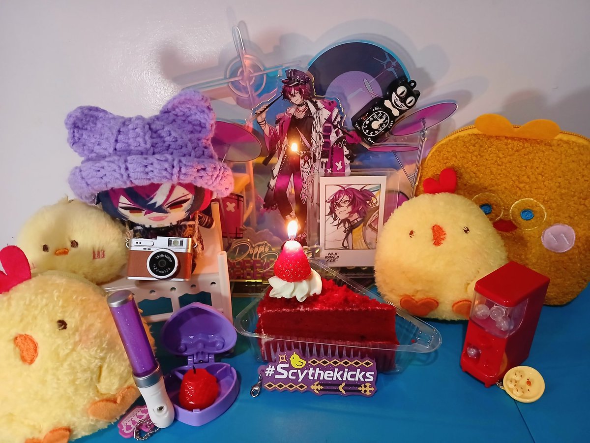 Happy Birthday Doppio! 🎂🎡✨️

I wish you more genki energy and happy memories to create! Thank you for continuing to exist! Scythekicks love you so much! 🩷
#HBD4DOPPIO #PioPape