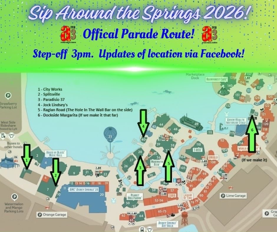 It’s TOMORROW, Y’ALL!

It’s the <a href="/Area3Foundation/">Area 3 Foundation</a>’s Sip Around the Springs 2026. 

Stepoff is 15.0 from City Works by Cirque.  We can’t wait to see you!

RSVP 👉 facebook.com/share/1D2VdcMP…

#Area3Foundation #nonprofit #nonprofits #causes #Dept384
#donation #donations