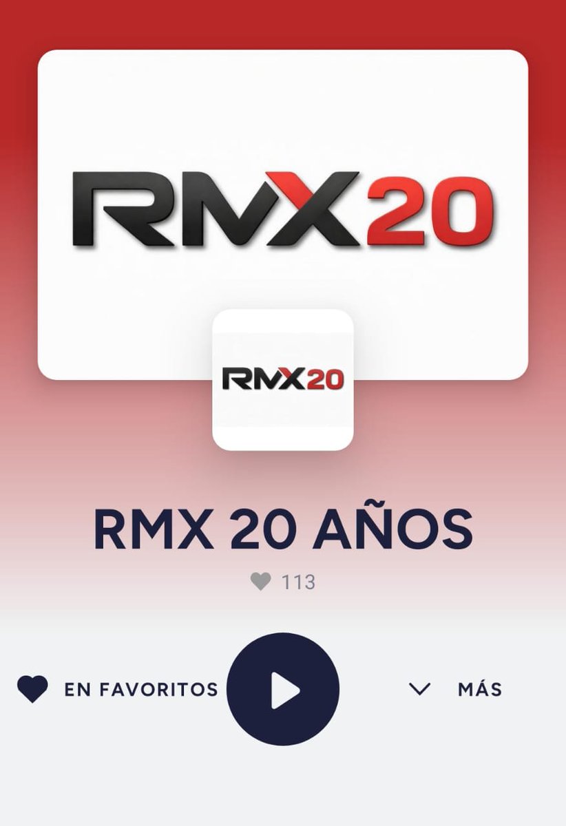 Escuchar nuevamente los promos  ❤️
Gracias #RMX20
Gracias <a href="/goliveros/">GONZALO OLIVEROS</a>