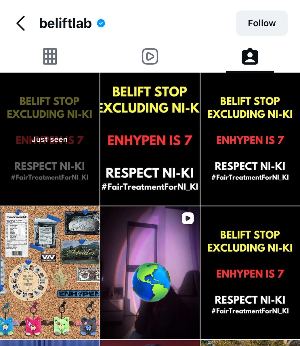 THIS IS FROM BELIFT'S ACCOUNT, KEEP ON GOING. TAG BOTH OF THE ACCOUNTS.