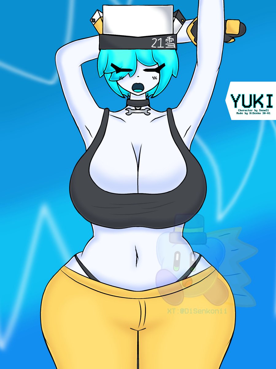 Fanart para mi compa el <a href="/SnoW2121212121/">❄️「Snow21」</a>  de su oc Yuki
Estoy muy orgulloso de este dibujo xd