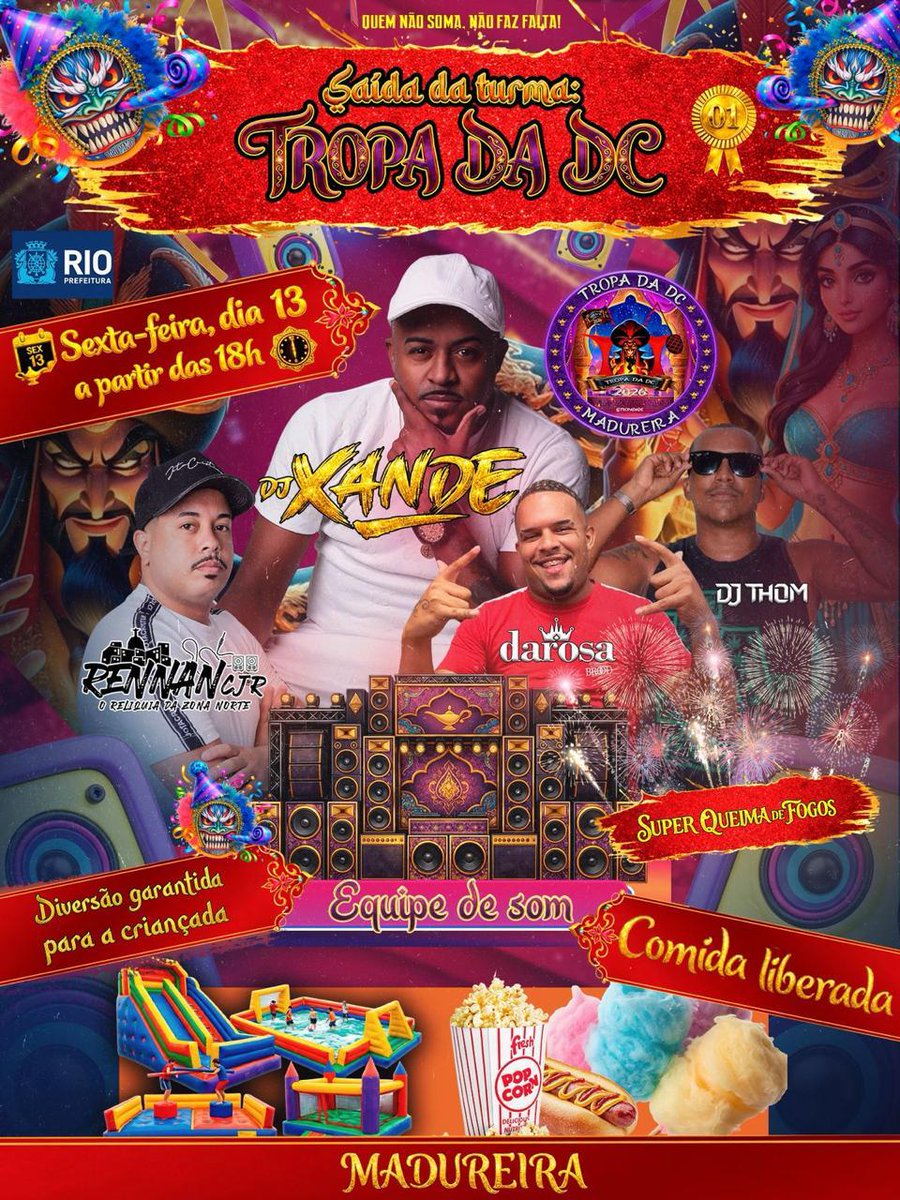 Todos bem vindos 🔥🎉🎭🧞