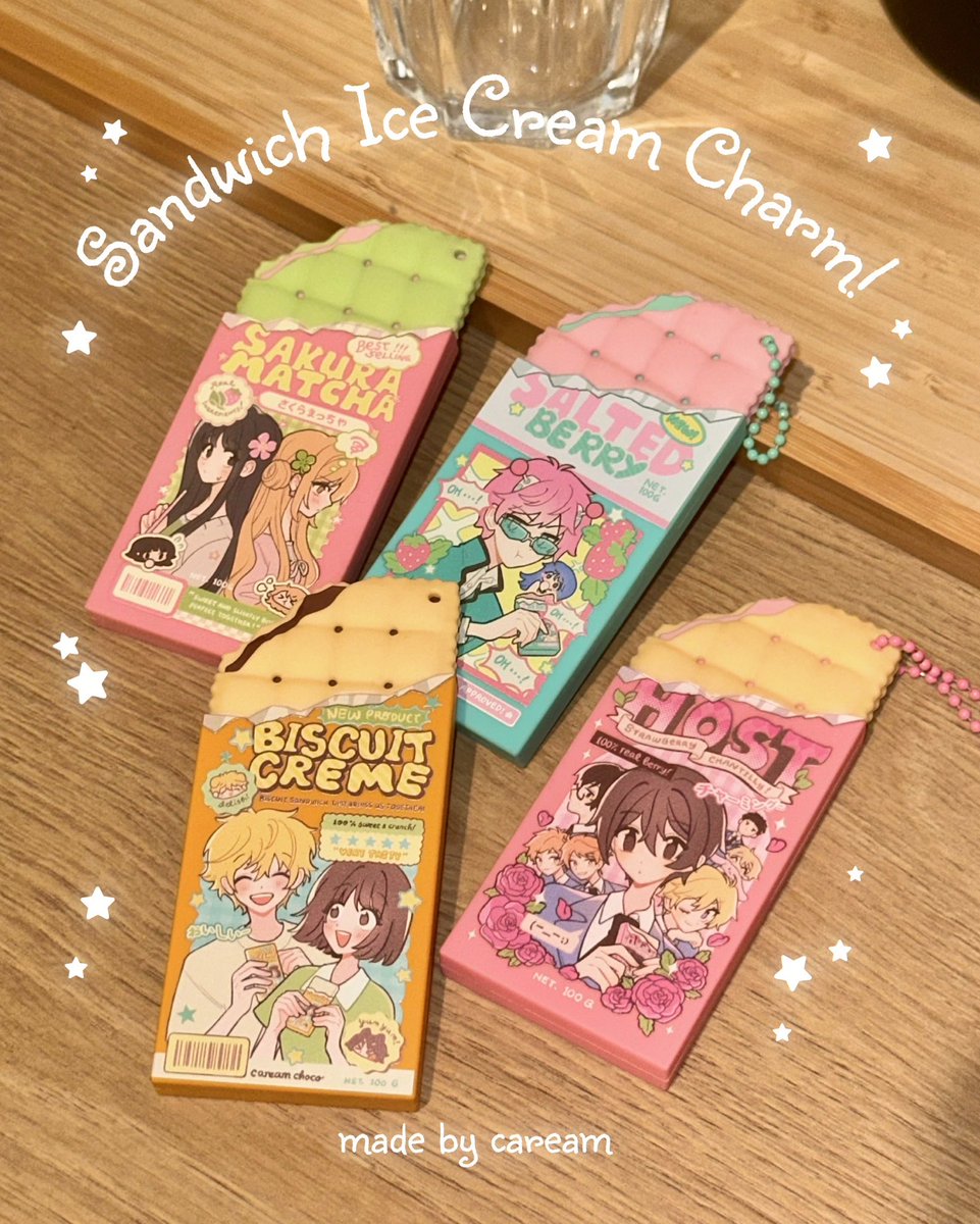 careammmm_'s tweet photo. ice cream sandwich… 🍨 (๑⃙⃘´༥`๑⃙⃘) https://t.co/P5zzhjXM9z