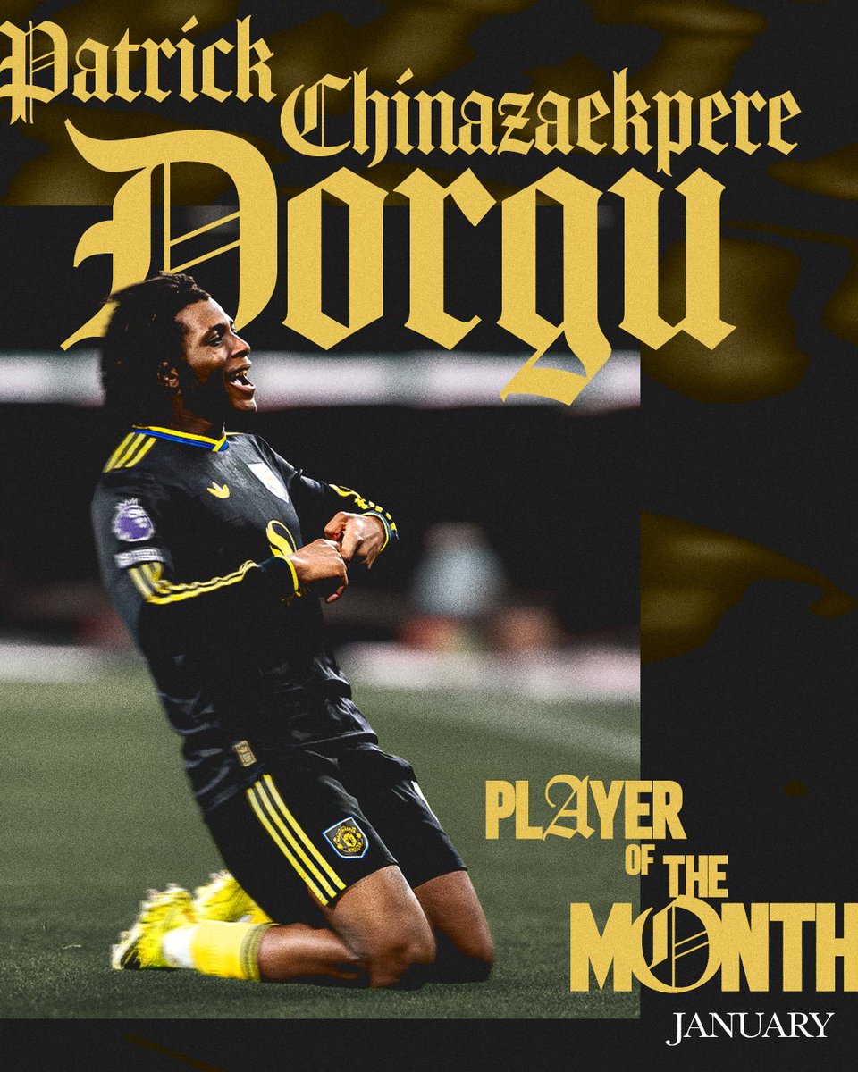 Our January Player of the Month will be a popular winner... 👀

Congratulations, <a href="/PatrickDorgu13/">Patrick Chinaza Dorgu</a> — you deserve this! 🏅⭐️
