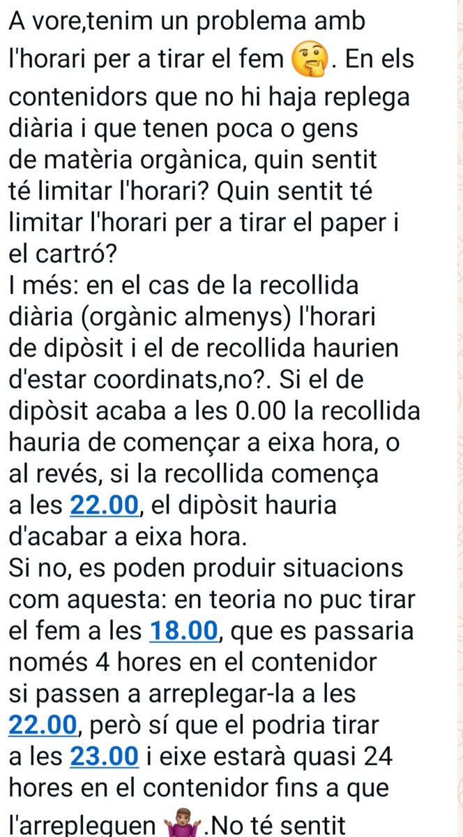 Lamentable, la veritat i desesperant. Es junta tot; l'incivisme de la gent i la caótica gestió del servei de neteja en el nucli antic de #Xàtiva .Contenidors plens,caixes de cartró sense tirar,el camió que passa marxa enrere.Qui idea i controla l'horari <a href="/Xativa/">Ajuntament de Xàtiva</a> <a href="/mariabeltran_87/">María Beltrán</a> ?