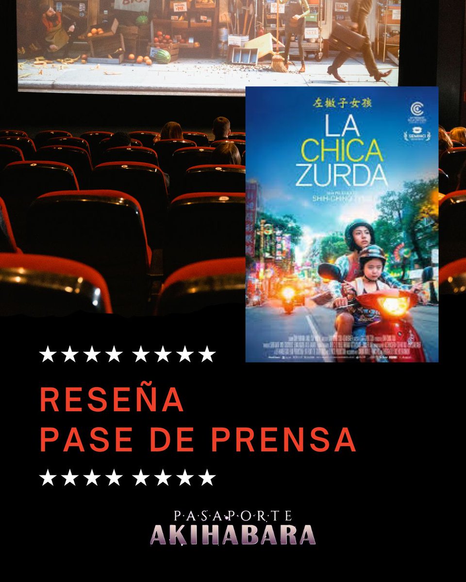 La chica zurda ha capturado la atención de todos, y nuestra compañera Natalia G. Santamaría nos trae una reseña imperdible en la web. 🌟 

pasaporteakihabara.com/resena-la-chic…

¡No te pierdas esta joya cinematográfica que estuvo en la preselección de Taiwán en la próxima gala de los Oscars!
