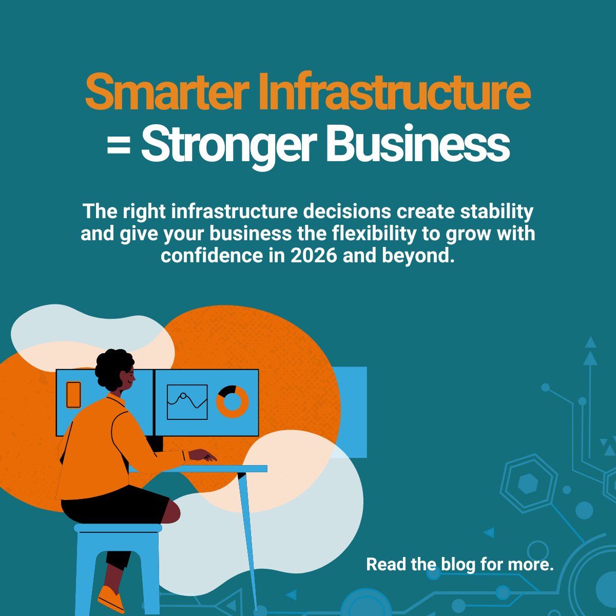 The right infrastructure decisions today can prevent downtime, reduce risk, and support long-term productivity in 2026 and beyond 📈

Find out what your business needs for 2026: visit-our.link/64sJ5ut

#BusinessIT #ITStrategy #DigitalTransformation #FutureReady