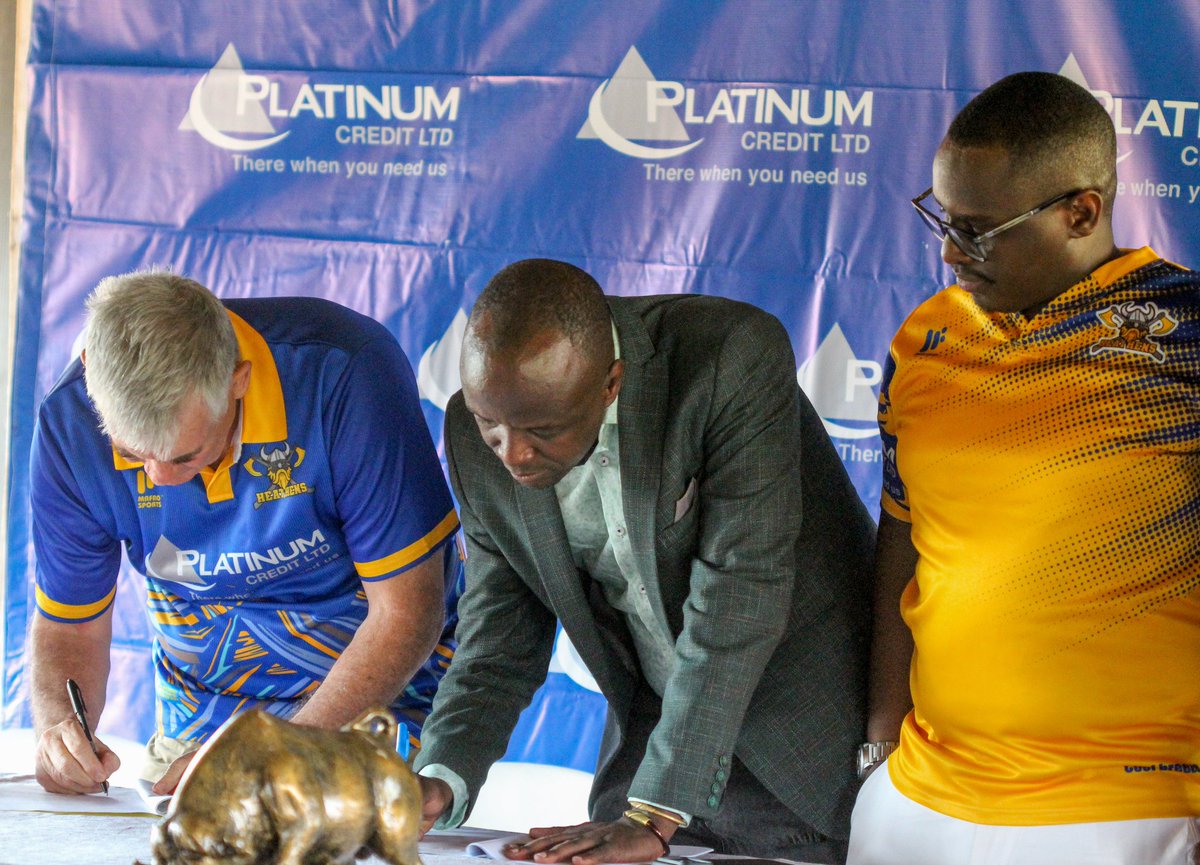 SportsBlaze_'s tweet photo. Rugby: Heathens RFC and Platinum Credit have today renewed their partnership till 2028.

#SportsBlaze https://t.co/ngkl9Qwbol