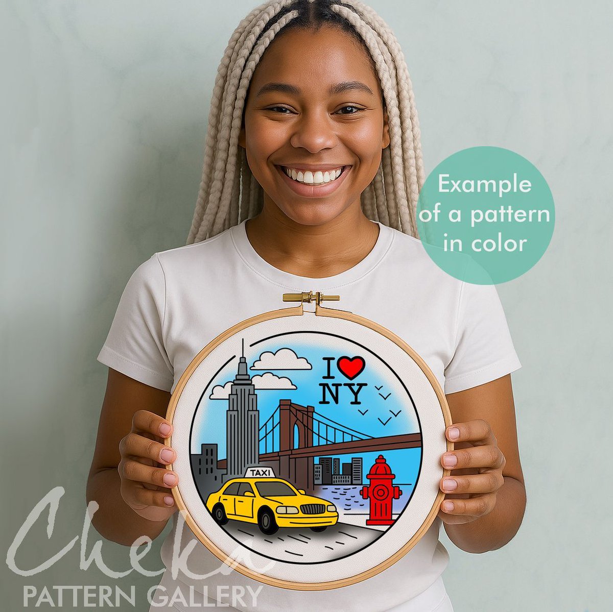 ChekaPatternPDF's tweet photo. New York, symbol of the city. American embroidery, Hand embroidery pattern PDF 
https://t.co/Yc3474fm8l 
#newyork #america #iloveny #embroidery
#chekapatternpdf https://t.co/qebXaIROgm