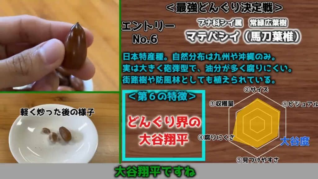 栗よりおいしいどんぐりはあるのか？ 農水省公式、どんぐりを食べ比べ