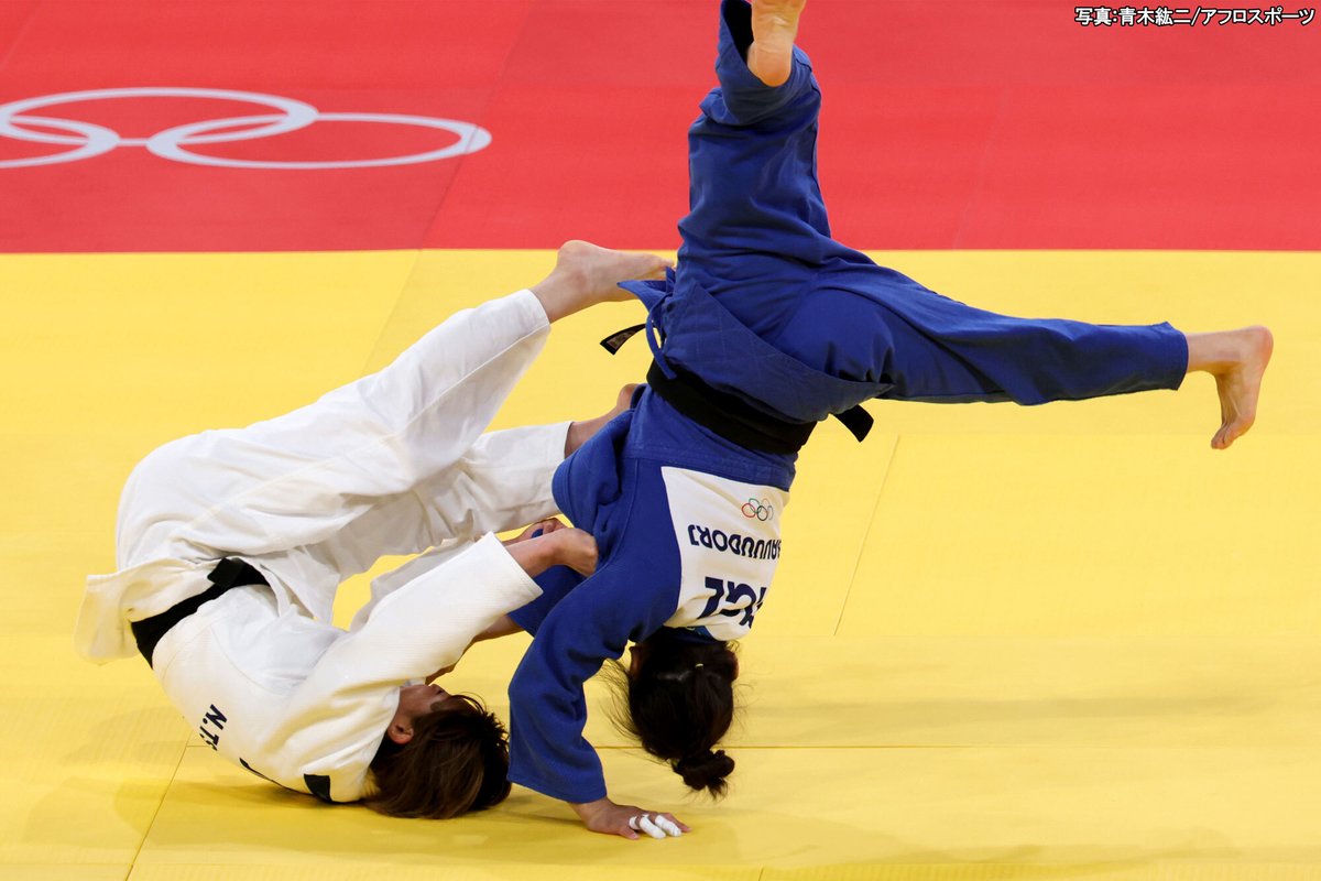 柔道 パリ2024オリンピック柔道女子48kg級金メダルの #角田夏実 選手が