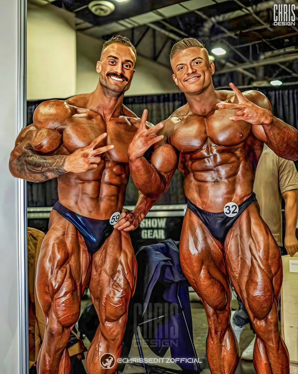 <a href="/urskalecinski/">Urs Kalecinski 🐻</a> 🐻 With Chris Bumstead 🐐 <a href="/MrOlympiaLLC/">Mr. Olympia LLC</a> 2024 Backstage 🔥