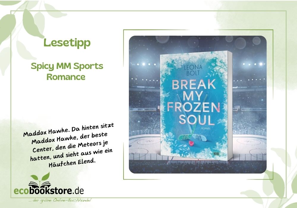 Was tun, wenn der gefeierte Eishockey-Star und stadtbekannte Playboy plötzlich Gefühle zeigt – weil ihm der Typ aus dem Diner ihm nicht mehr aus dem Kopf geht?

🔥 Rezension zu Break My Frozen Soul: 

ecobookstore.de/shop/magazine/…