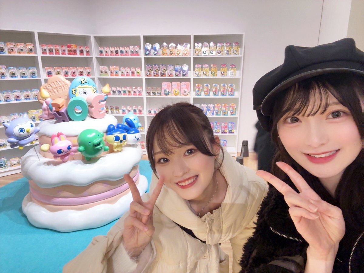 愛莉ちゃんと遊んだよ〜！☺️🍝☕️

会うとハッピーな気持ちになれるお友達！たまごっち買わなきゃ〜！！🫶