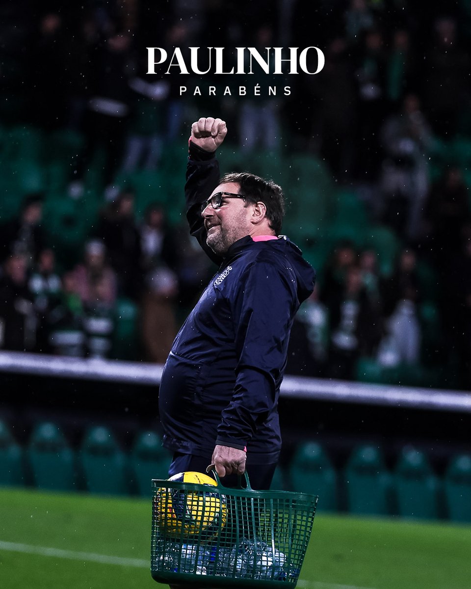 Uma vida inteira dedicada ao nosso Sporting 💚

O nosso Paulinho celebra hoje o seu aniversário 🥳 Parabéns, Leão! 🦁